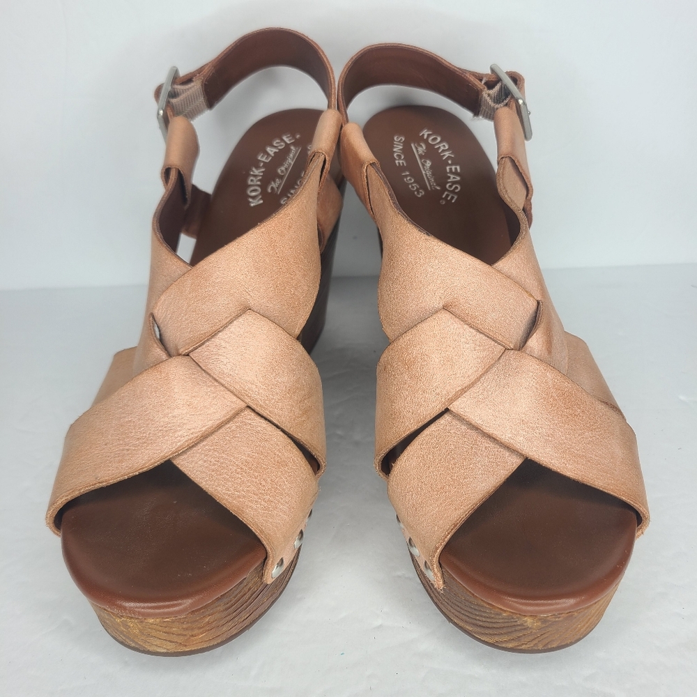 Kork Ease Constance Tan Sandals Size 10‎